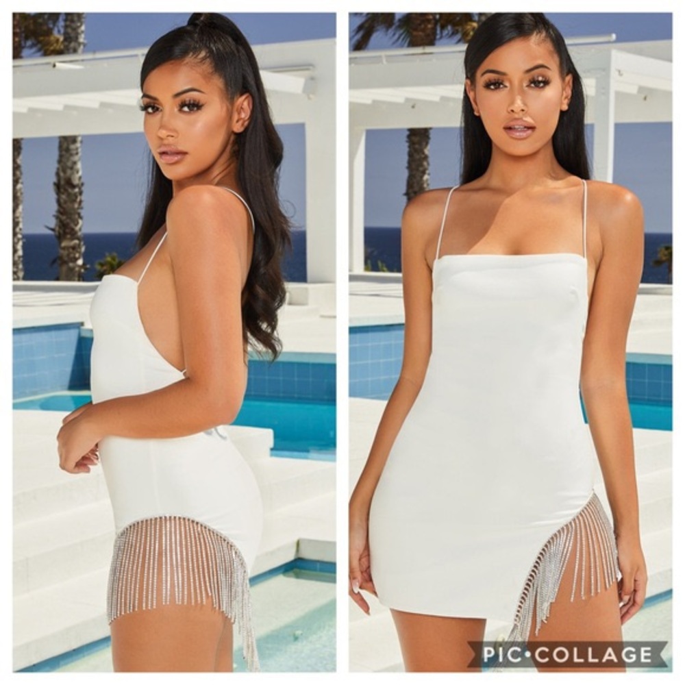 SOLD‼️Oh Polly white dress